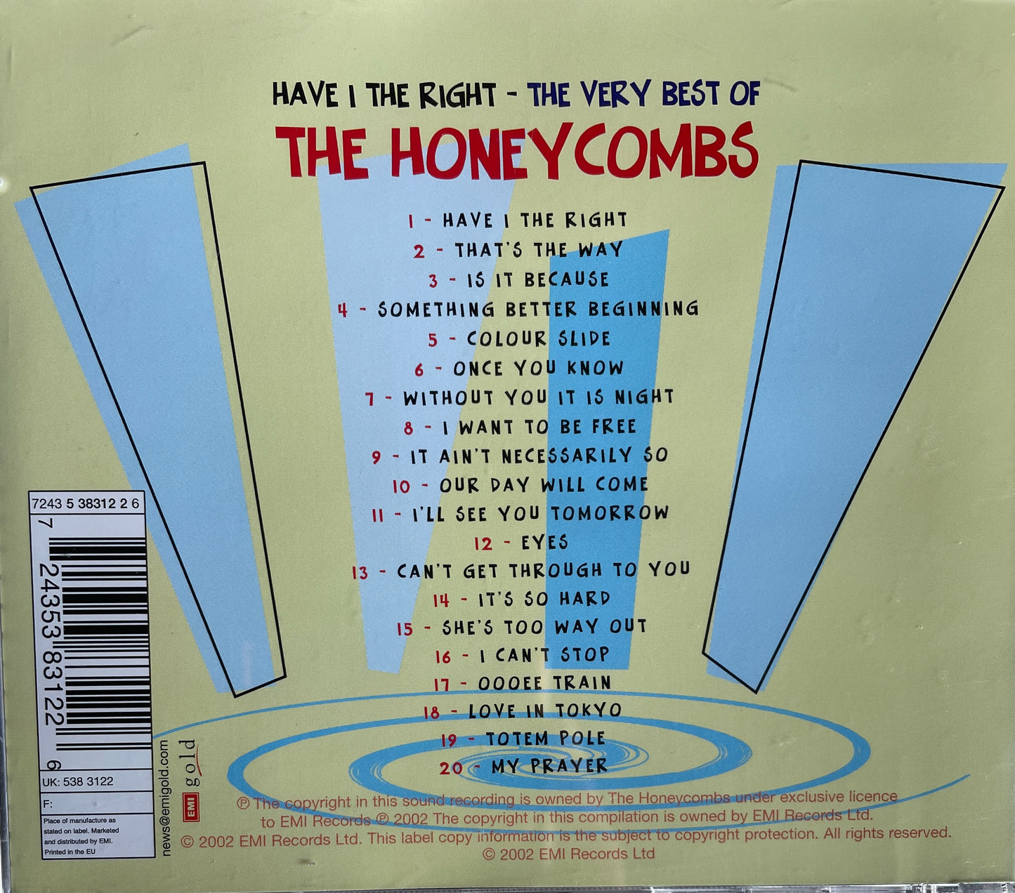 CD - Honeycombs - Have I The Right - The Very Best Of