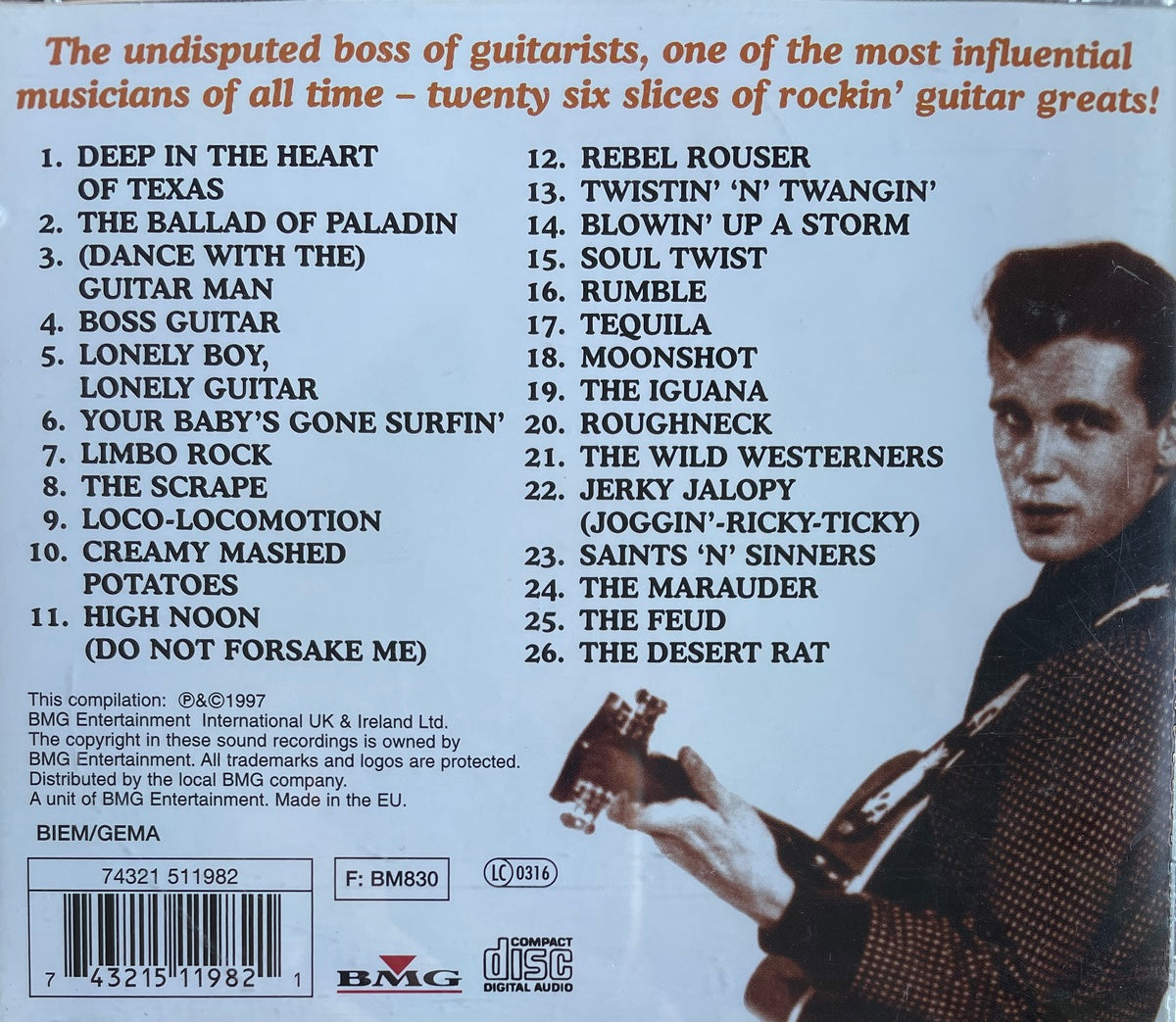 CD - Duane Eddy - Boss Guitar