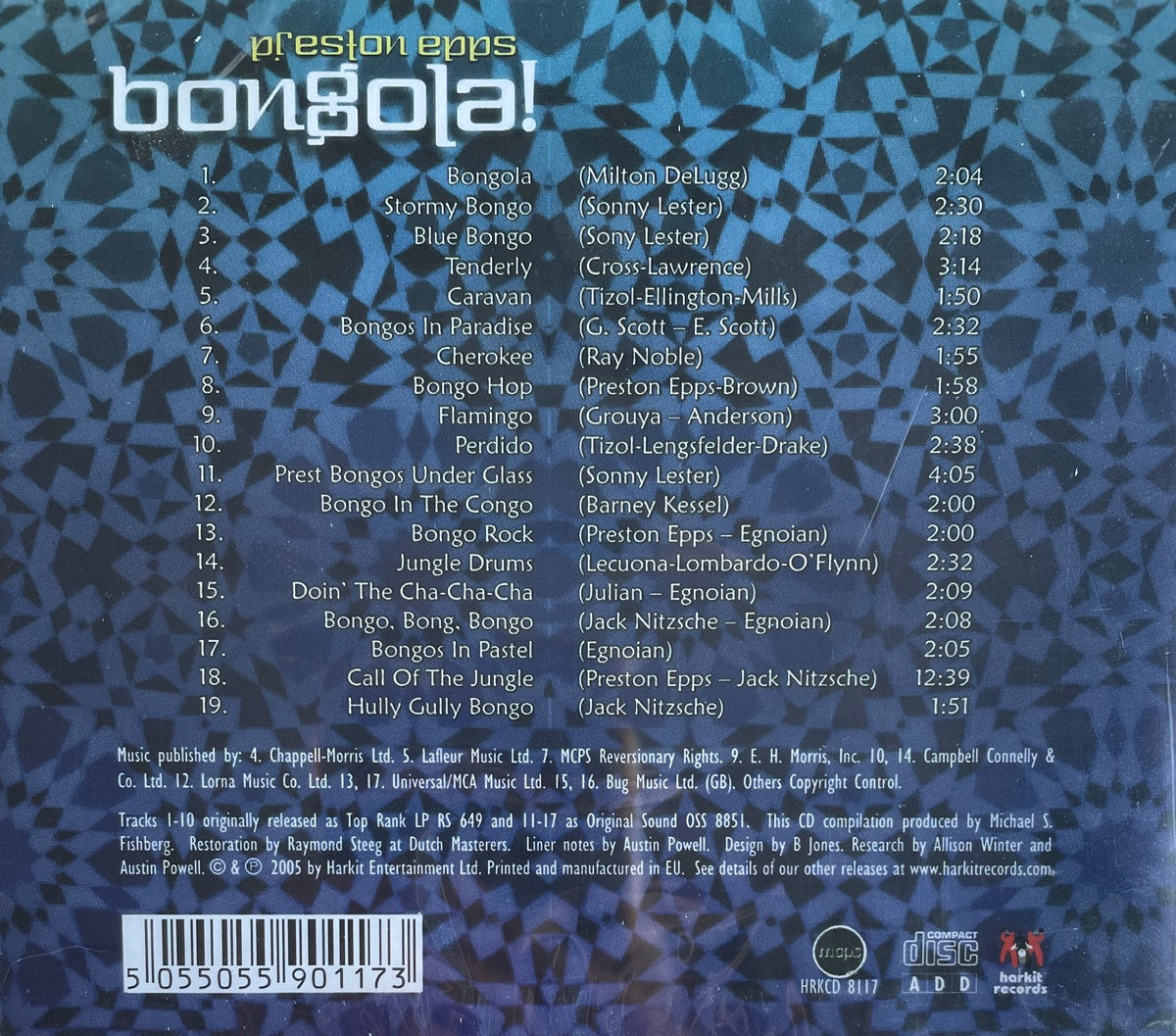 CD - Preston Epps - Bongola!