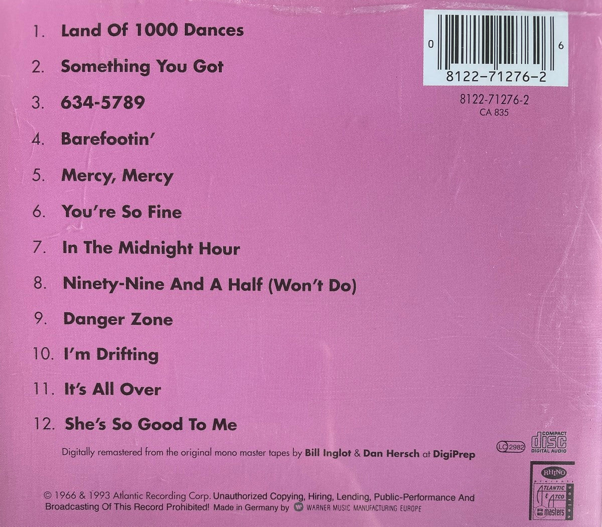 CD - Wilson Picket - The Exciting