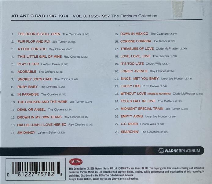 CD - VA - Atlantic R&B Vol. 3 1955-1957