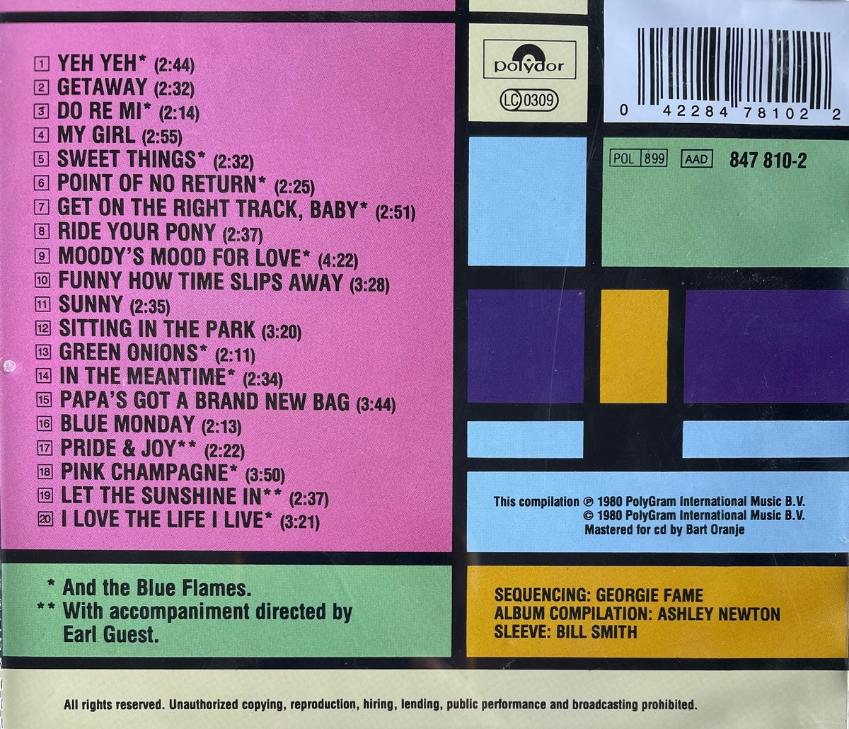 CD - Georgie Fame - 20 Beat Classics