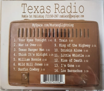 CD - Texas Radio - Mustang Lightning