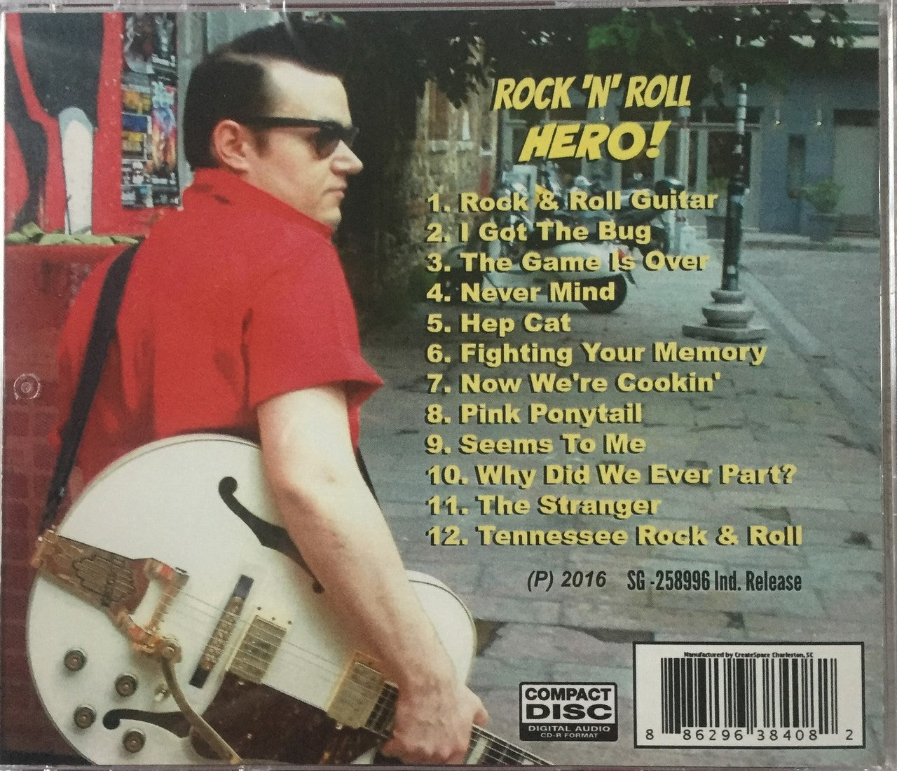 CD - Manos Wild - Rock'n'Roll Hero !