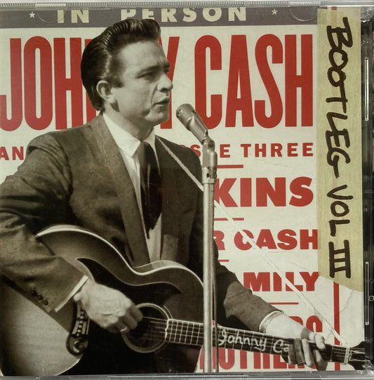 CD - Johnny Cash - In Person Bootleg Vol. 3