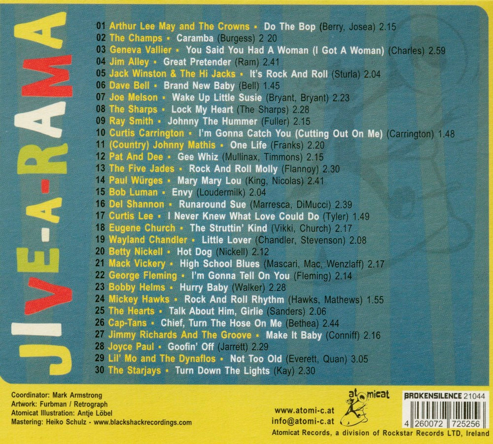 CD - VA - Jive-A-Rama - It's Rock'n'Roll