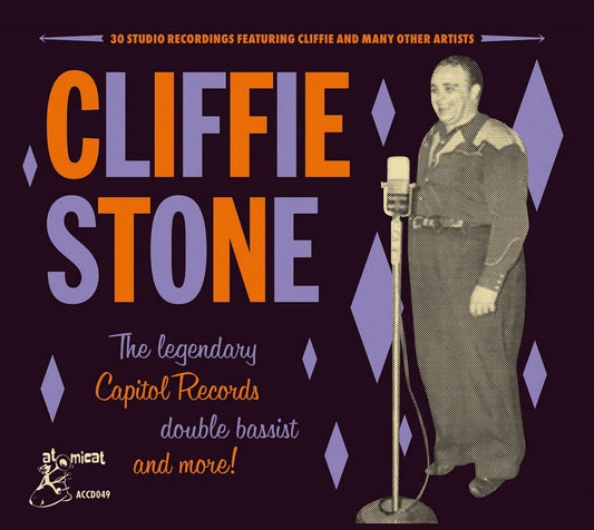 CD - VA - Cliffie Stone - The Legendary Capitol Records Double Bassist And More!