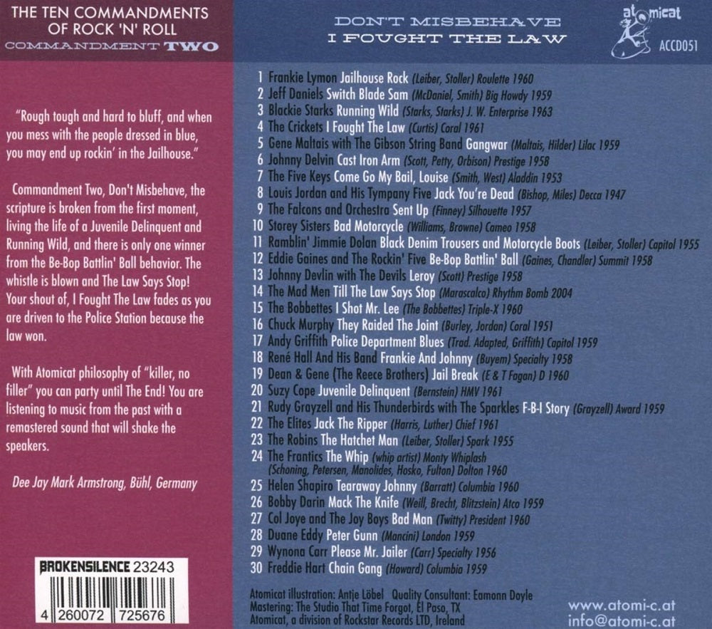 CD - VA - Ten Commendments of Rock'n'Roll - Commandment Two