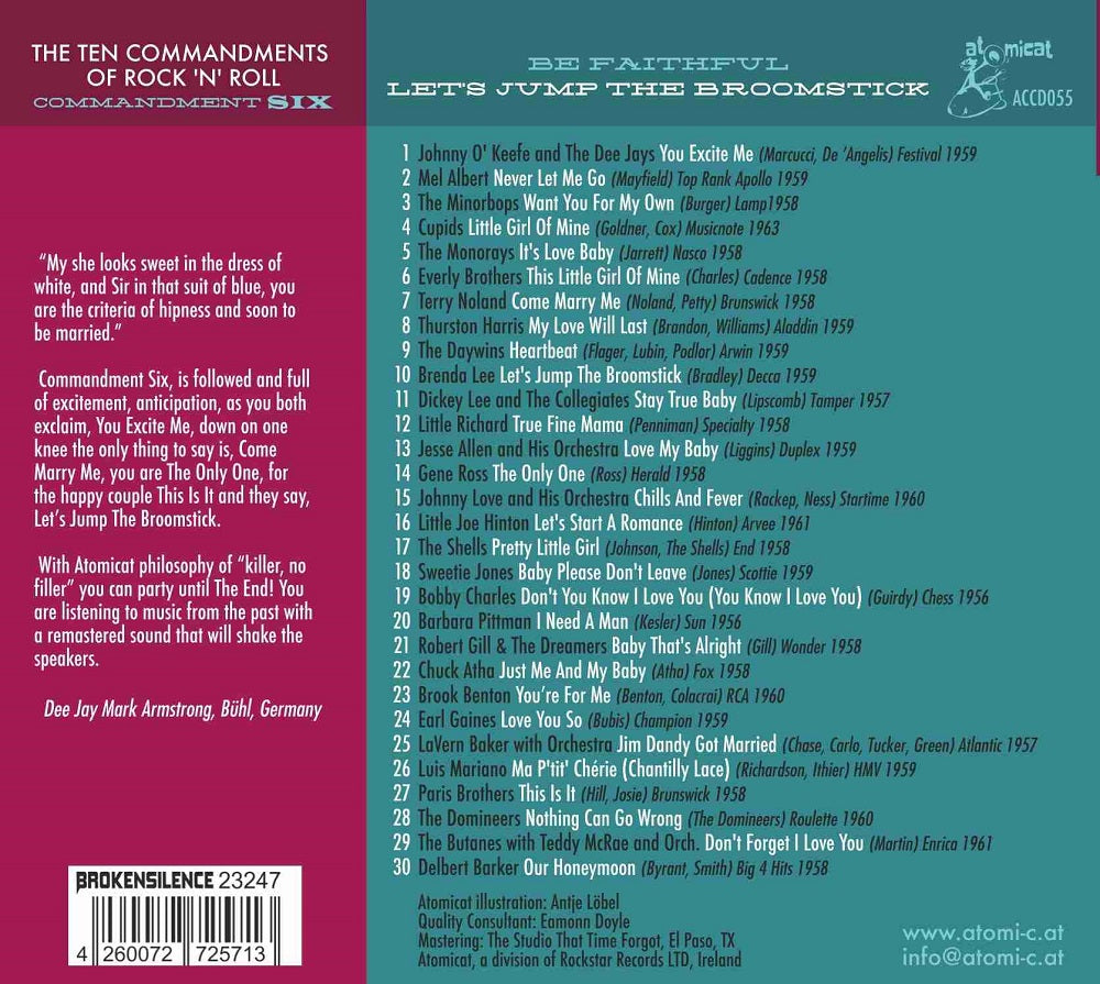 CD - VA - Ten Commendments of Rock'n'Roll - Commandment Six