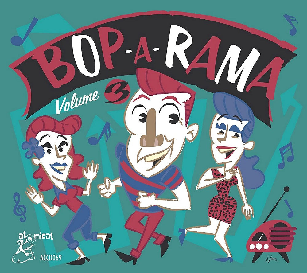 CD - VA - Bop-A-Rama Vol. 3