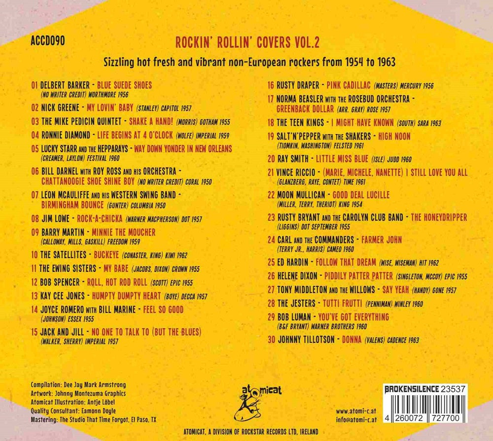CD - VA - Rockin’ Rollin’ Covers 2
