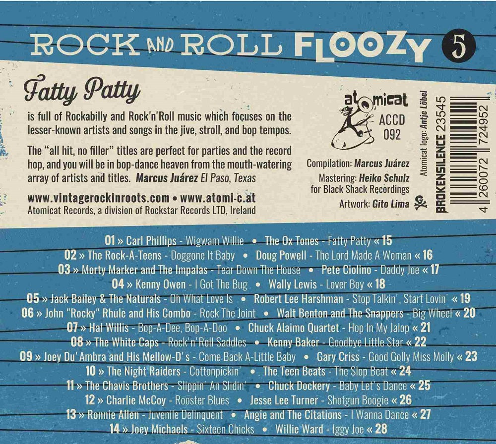 CD - VA - Rock'n'Roll Floozy 5 - Fatty Patty