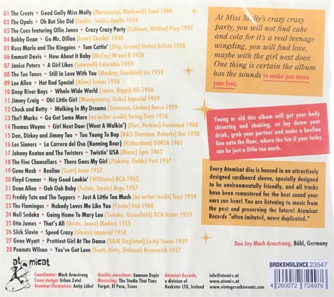 CD - VA - Atomicat Rockers - Crazy Crazy Party Vol. 2