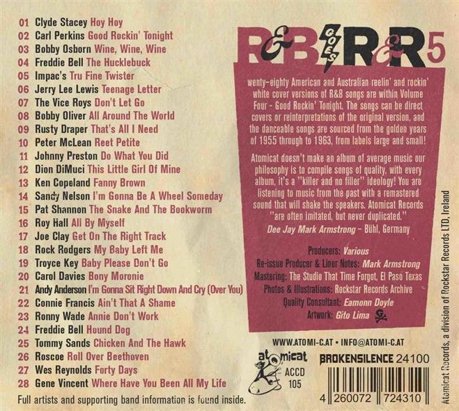 CD - VA - R & B Goes Rock & Roll 5 - Good Rockin' Tonight