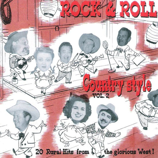 CD - VA - Rock'n'Roll Country Style Vol. 2