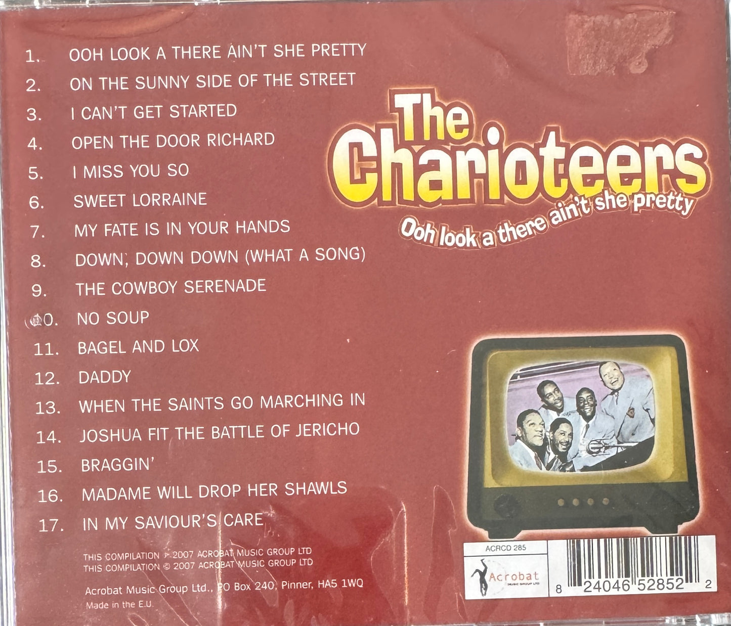 CD - Charioteers - Ooh Look A There Ain't She Pretty