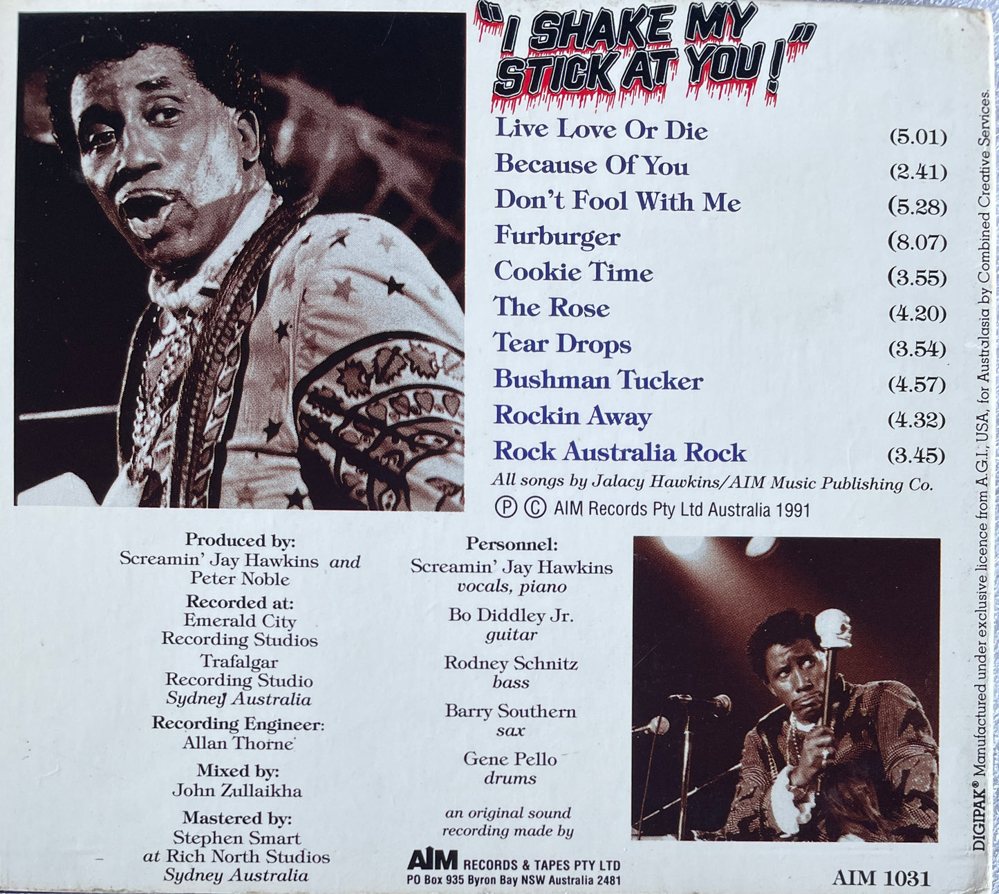 CD - Screamin' Jay Hawkins - I Shake My Stick At You!