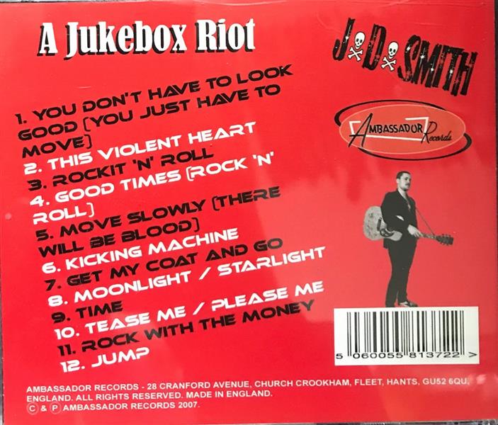 CD - J.D. Smith - A Jukebox Riot