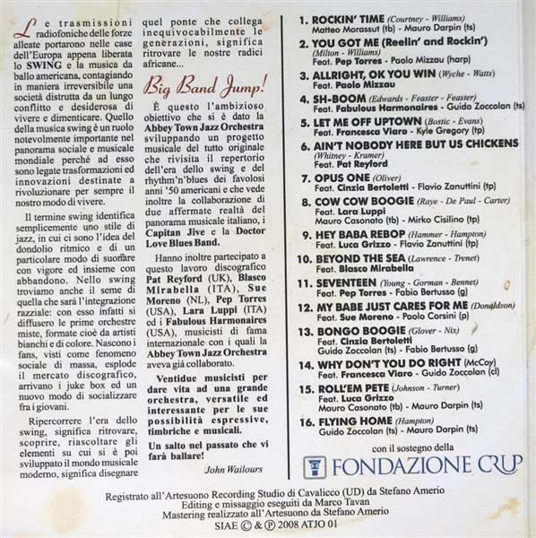 CD - Abbey Town Jazz Orchestra - Big Band Jump