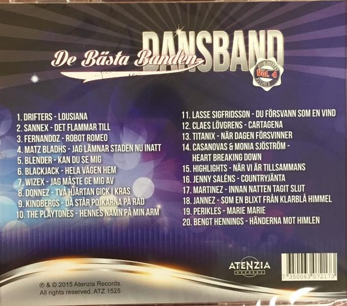 CD - VA - Dansband - De Bästa Banden - Vol. 4
