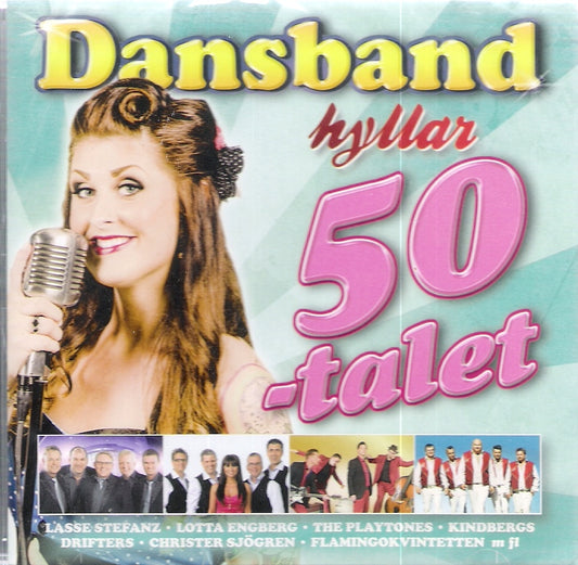 CD - VA - Dansband Hyllar 50-talet