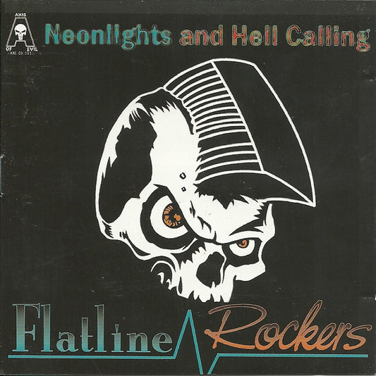 CD - Flatline Rockers - Neonlights And Hell Calling