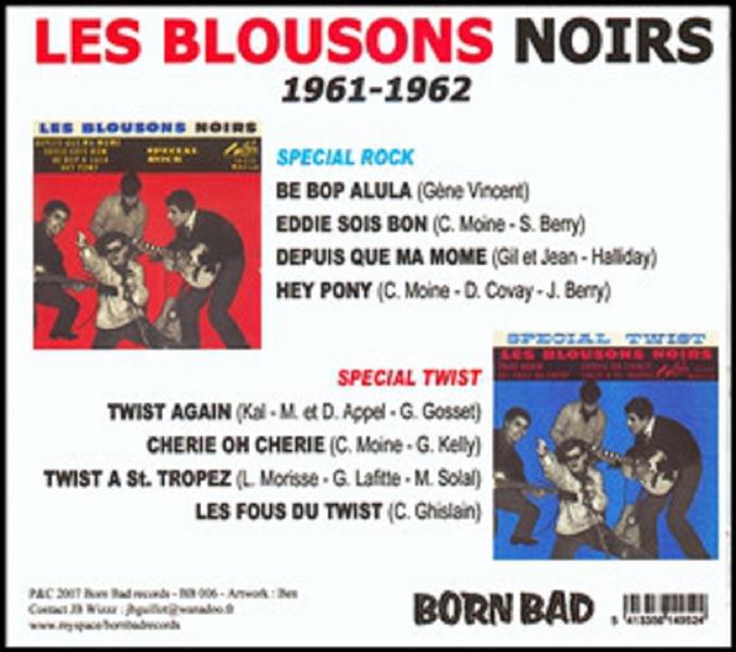 CD - Les Blousons Noir - 1961-1962