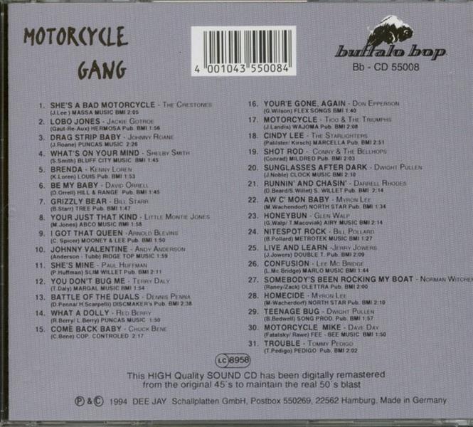 CD - VA - Motorcycle Gang