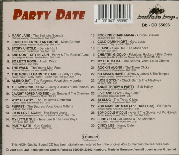 CD - VA - Party Date