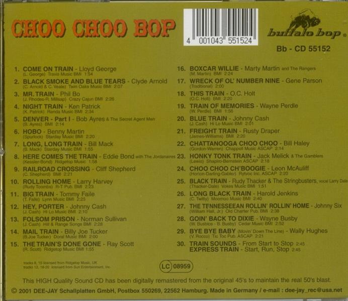 CD - VA - Choo Choo Bop