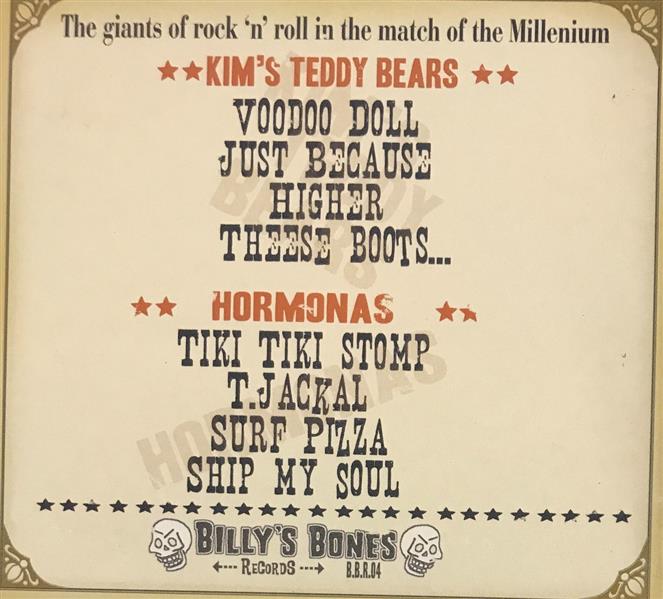 CD - Hormonas Vs Kim's Teddy Bears - The Giants Of Rock'n'Roll