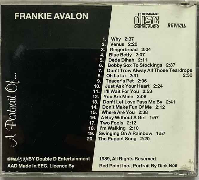 CD - Frankie Avalon - A Portrait Of…