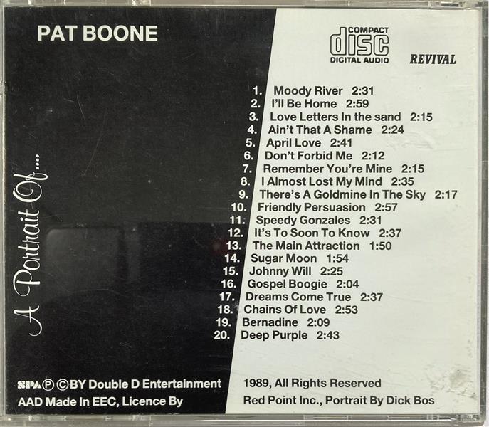 CD - Pat Boone - A Portrait Of…