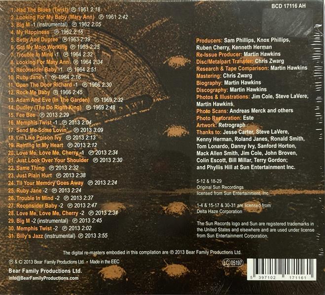 CD - Billy Adams - Rock Me Baby