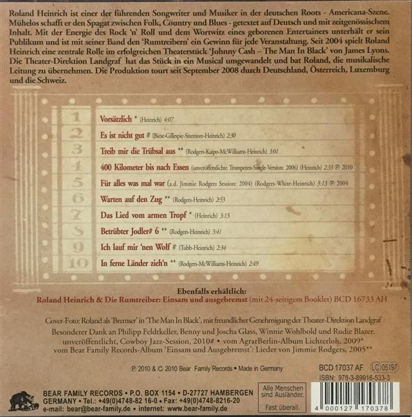 CD - Ronald Heinrich - Warten Auf Den Zug