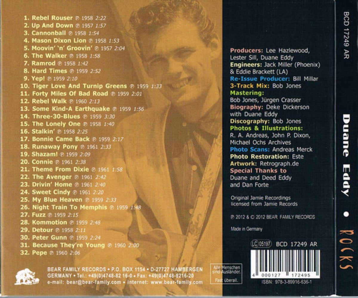 CD - Duane Eddy - Rocks