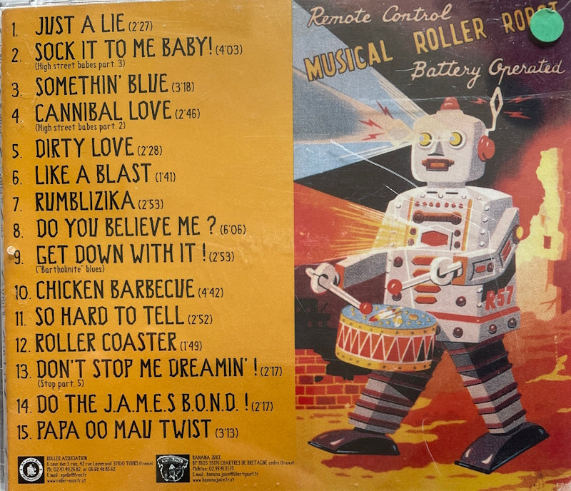 CD - Bee Dee Kay & The Roller Coaster - Universoul Twister
