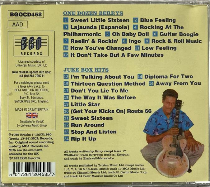 CD - Chuck Berry - One Dozen Berrys Juke Box Hits