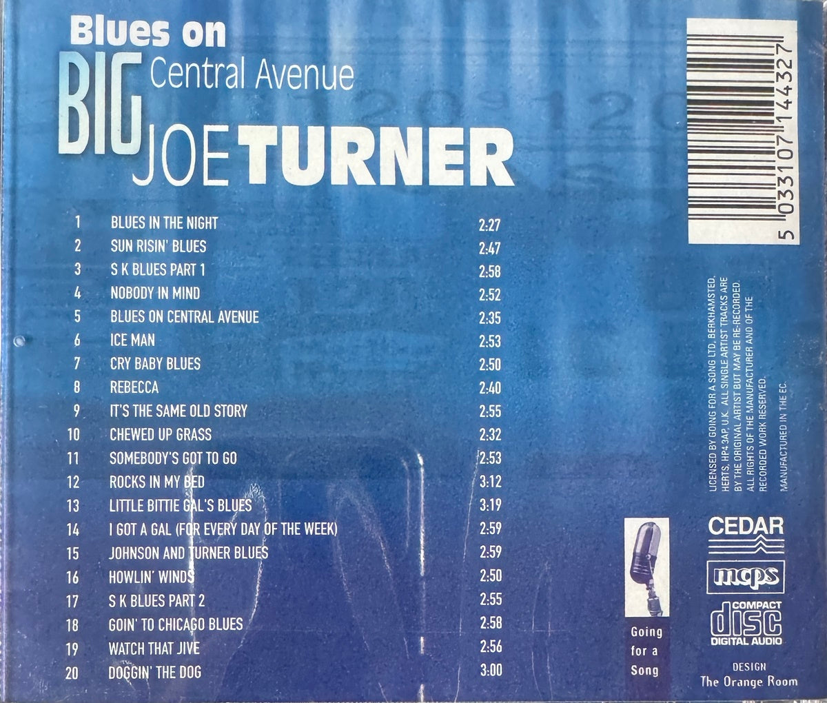 CD - Big Joe Turner - Blues On Central Avenue