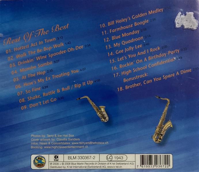 CD - Terry & The Hot Sox - Hottest Act In Town