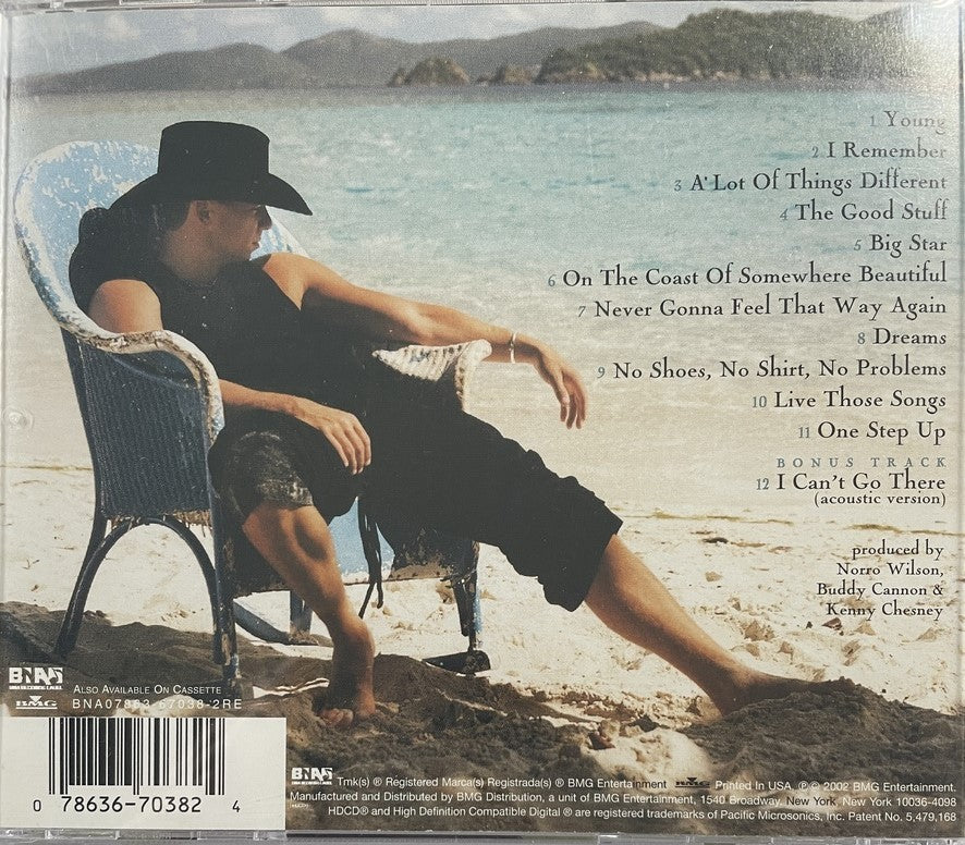 CD - Kenny Chesney - No Shoes, No Shirt, No Problems