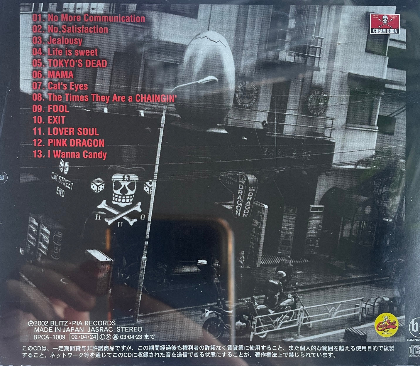 CD - Candy - Yarudakeyattimae, Blitz Pia Records, Japan