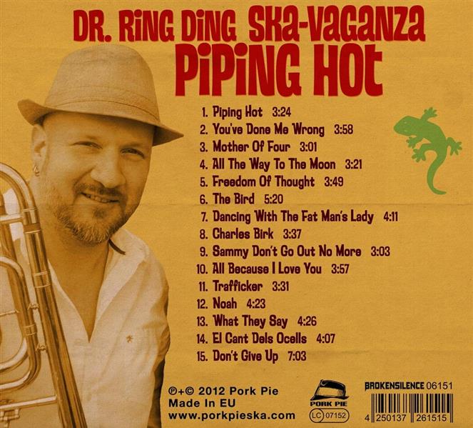 CD - Dr. Ring Ding Ska-Vaganza - Piping Hot