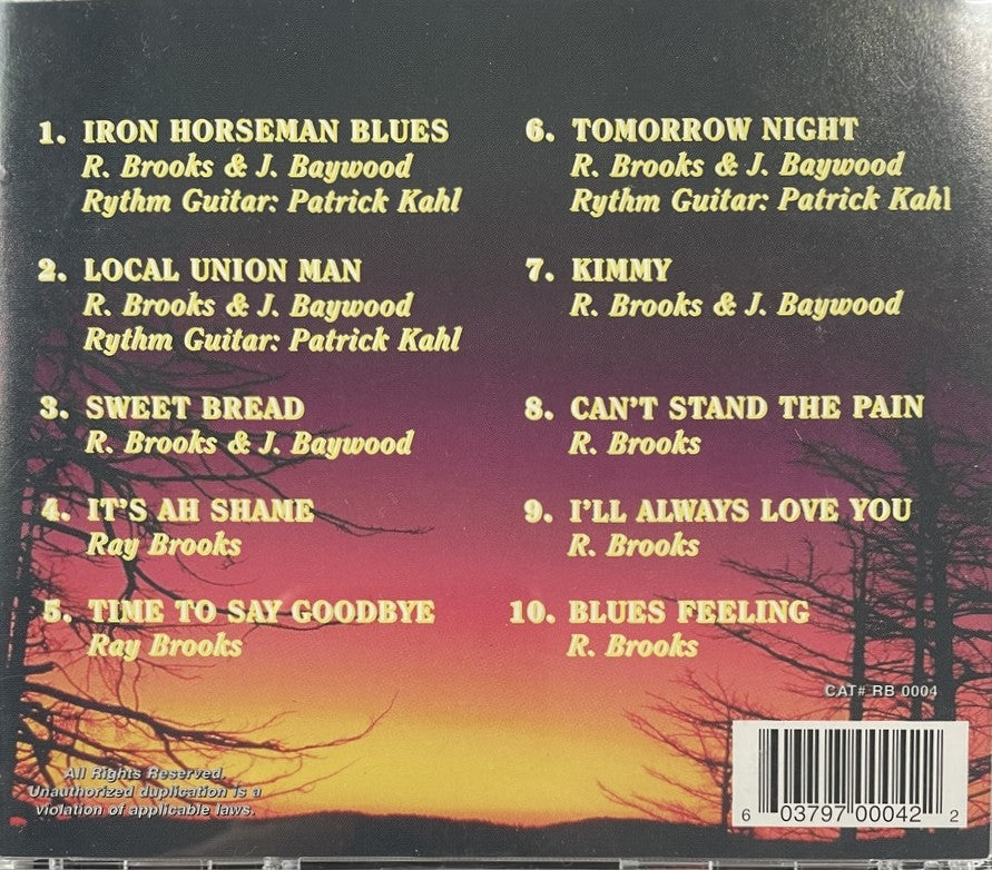 CD - Ray Brooks - Iron Horseman Blues