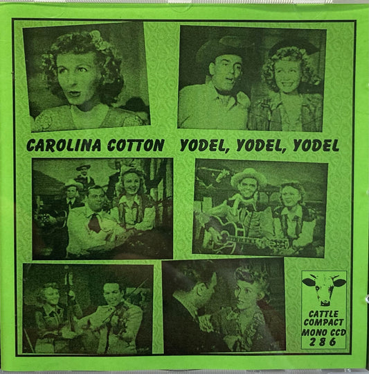 CD - Carolina Cotton - Yodel, Yodel, Yodel