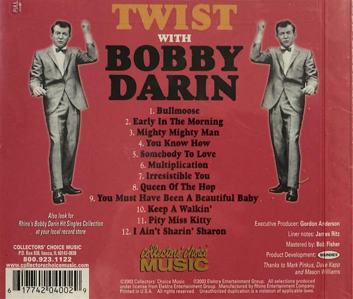 CD - Bobby Darin - Twist with Bobby Darin