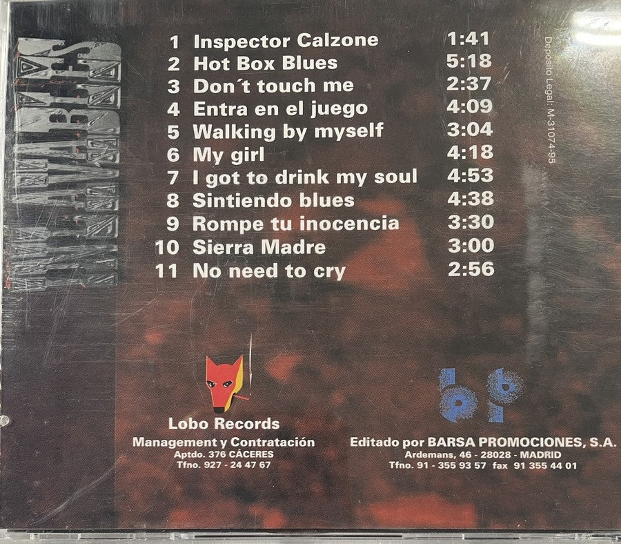 CD - Inlavables - Hot Box Blues