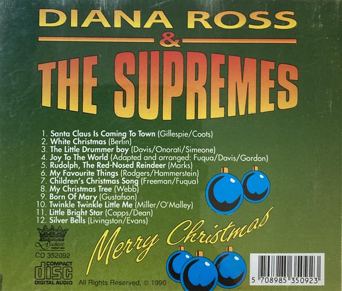 CD - Diana Ross & The Supremes - Merry Christmas