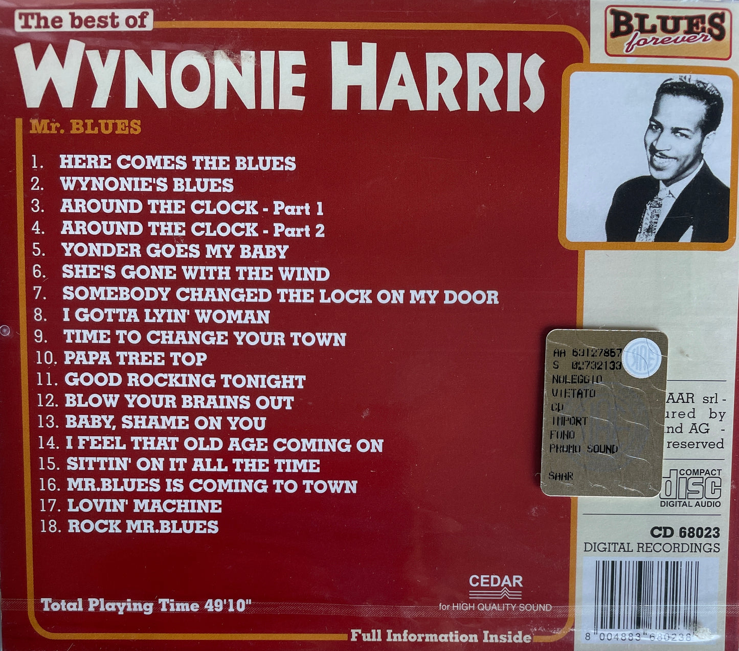 CD - Wynonie Harris - The Best Of - Mr. Blues
