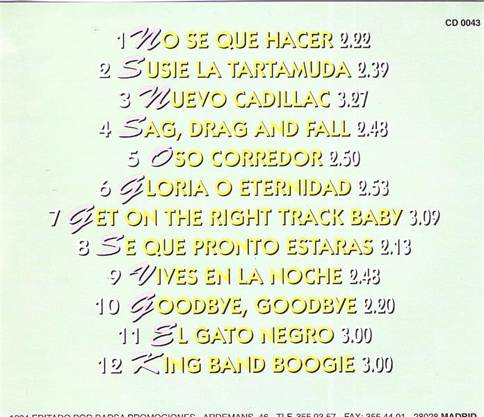 CD - Peter King Band - Gloria O Eternidad